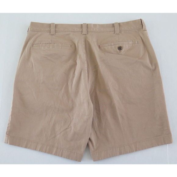 J. Crew Mercantile Flex Men’s Sz 36 Khaki 8.5" Chino Shorts - Picture 4 of 5